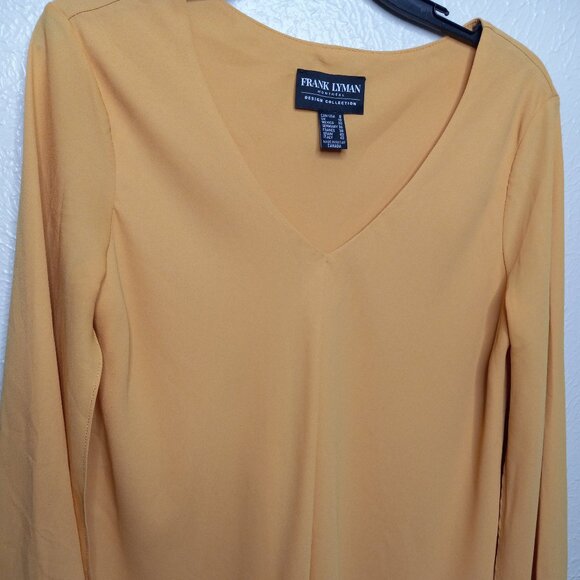 Boho Chic Frank Lyman Design Collection blouse Size 8 - Picture 3 of 8